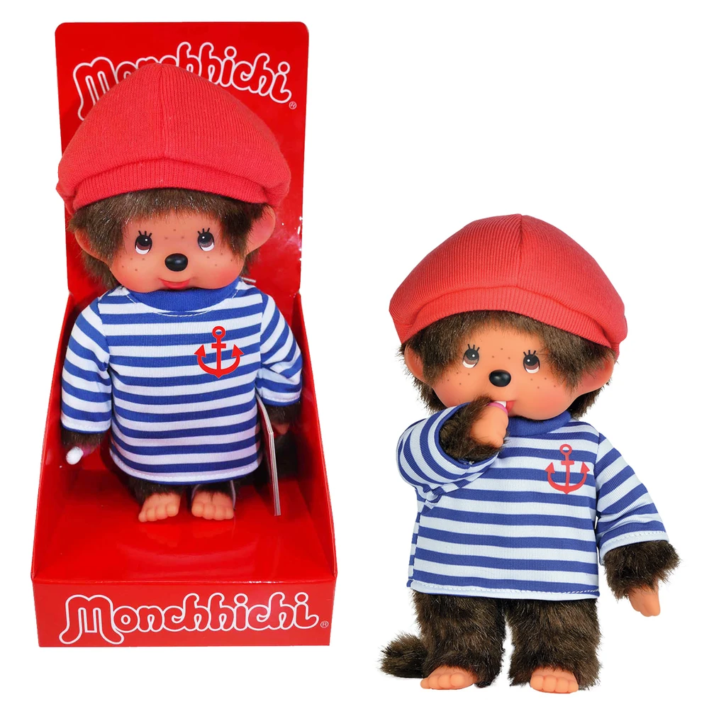 Monchhichi - Peluche Garçon marin 20 cm