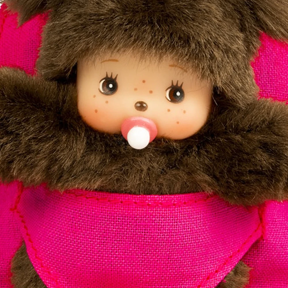 Monchhichi - Peluche Maman et bébé rose – Image 4