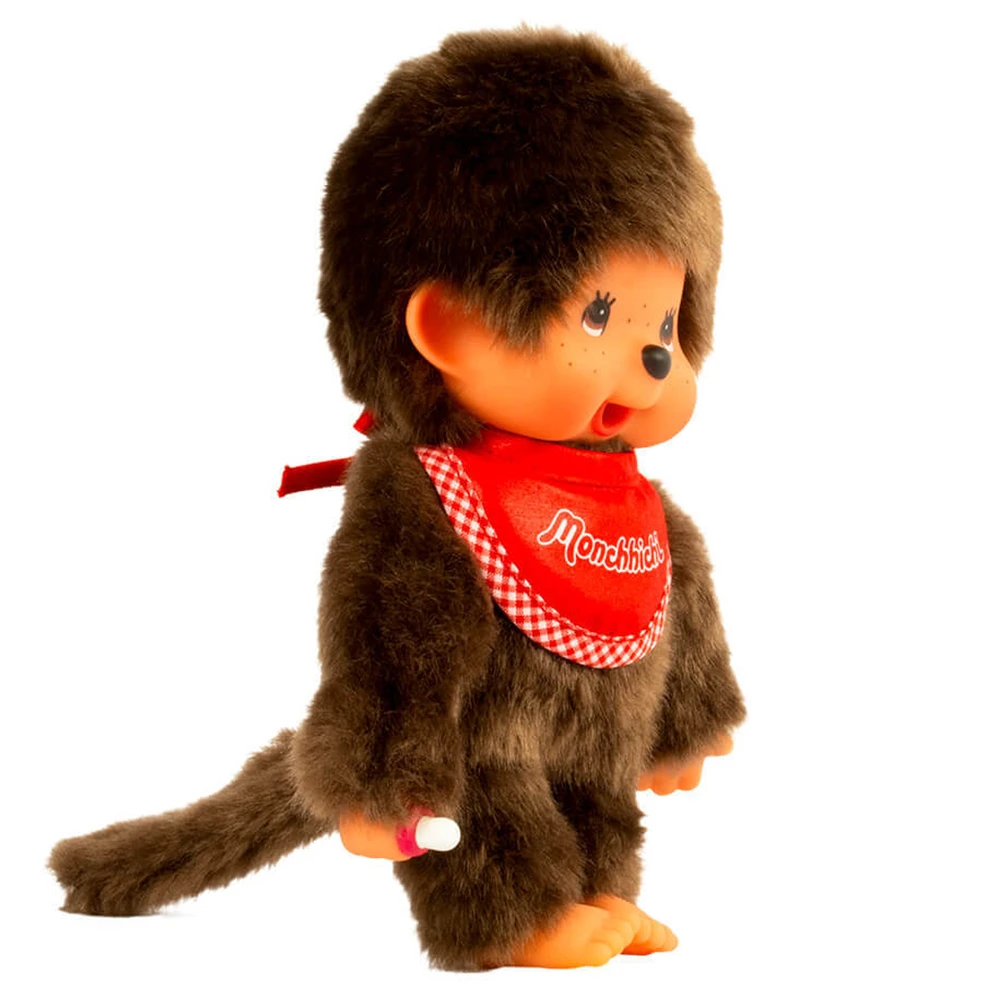 Monchhichi - Peluche Garçon bavoir rouge – Image 2