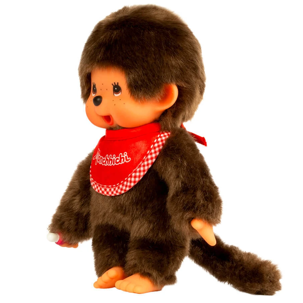Monchhichi - Peluche Garçon bavoir rouge – Image 3