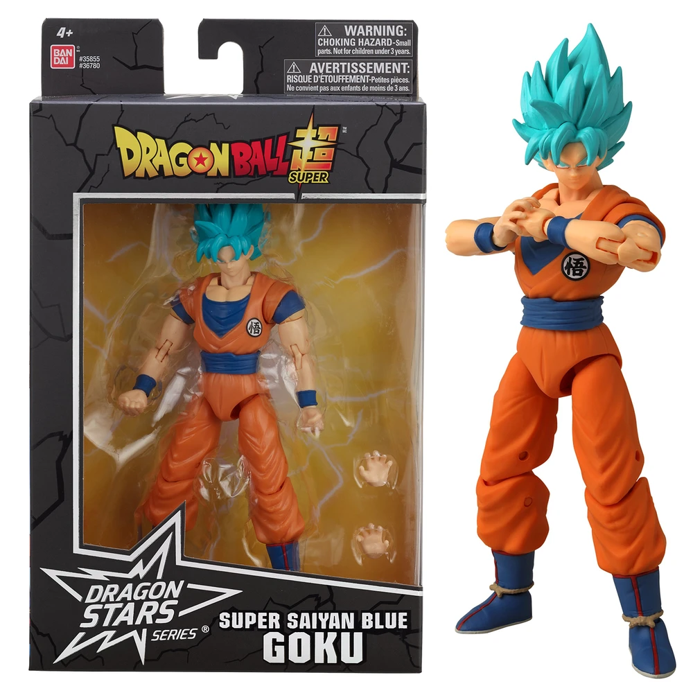 Dragon Ball Super - Figurine articulée Dragon Stars 17 cm - Super Saiyan Blue Goku