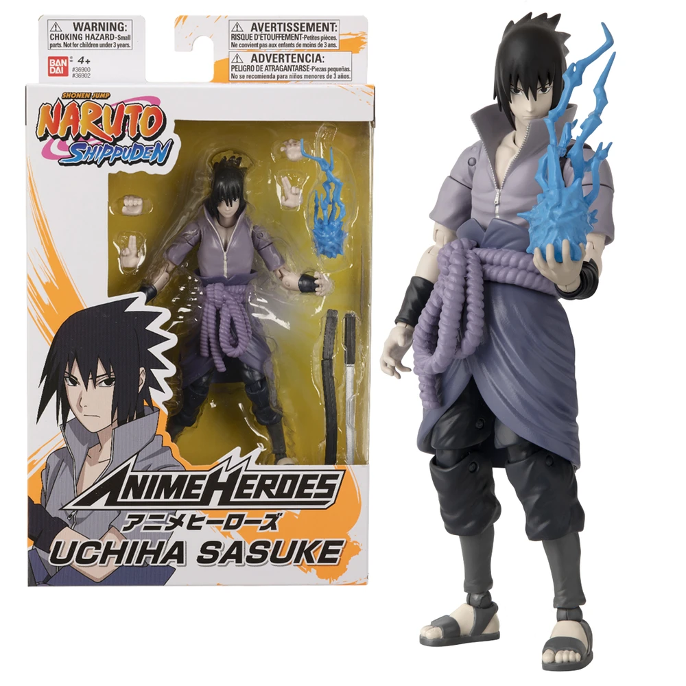 Anime Heroes - Naruto Shippuden - Figurine Anime heroes 17 cm - Sasuke Uchiwa