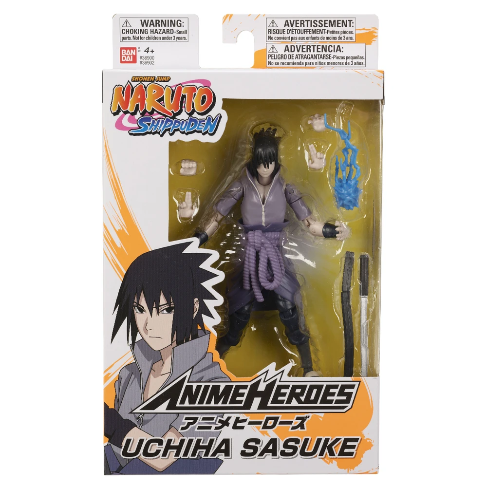 Anime Heroes - Naruto Shippuden - Figurine Anime heroes 17 cm - Sasuke Uchiwa – Image 2
