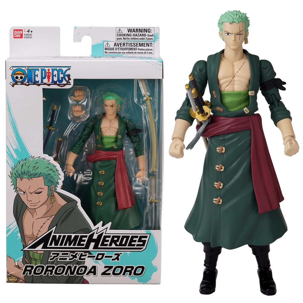 Anime Heroes - One Piece - Figurine Anime heroes 17 cm - Roronoa Zoro