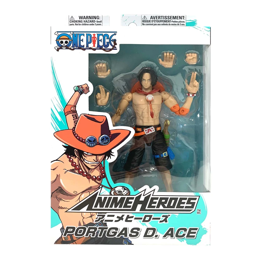 Anime Heroes - One Piece - Figurine Anime heroes 17 cm - Portgas D. Ace – Image 2