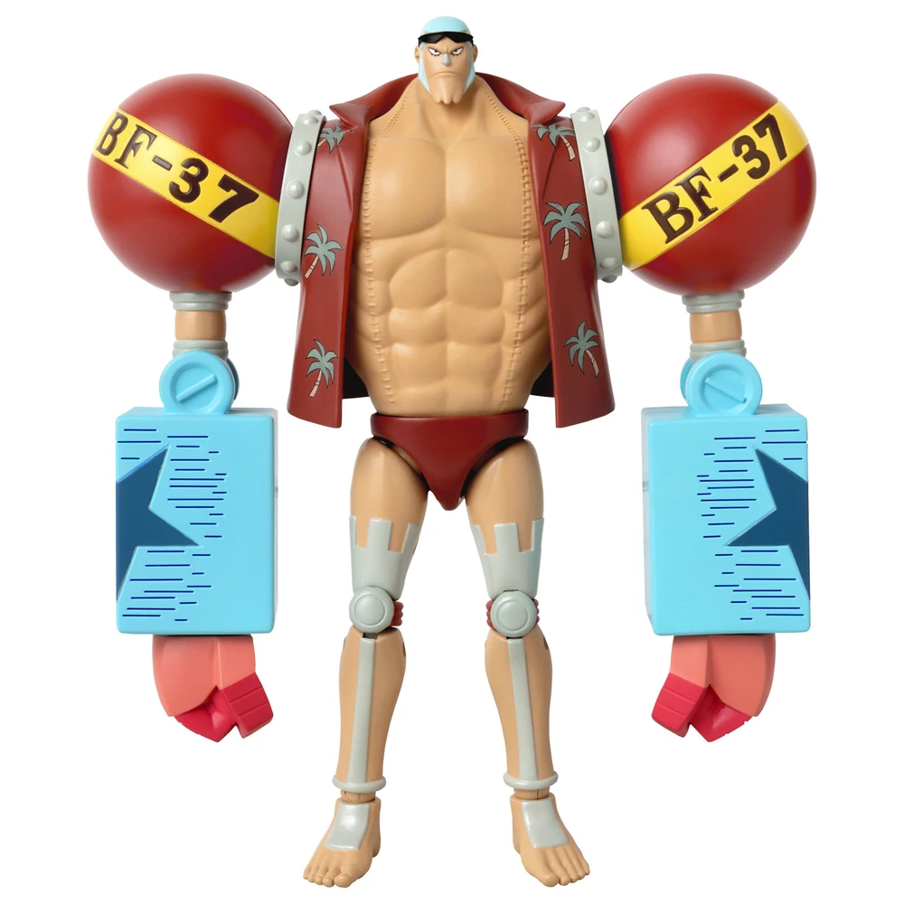 Anime Heroes - One Piece - Figurine Anime Heroes 17 cm - Franky - 36938 – Image 5