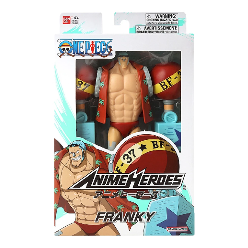 Anime Heroes - One Piece - Figurine Anime Heroes 17 cm - Franky - 36938 – Image 8