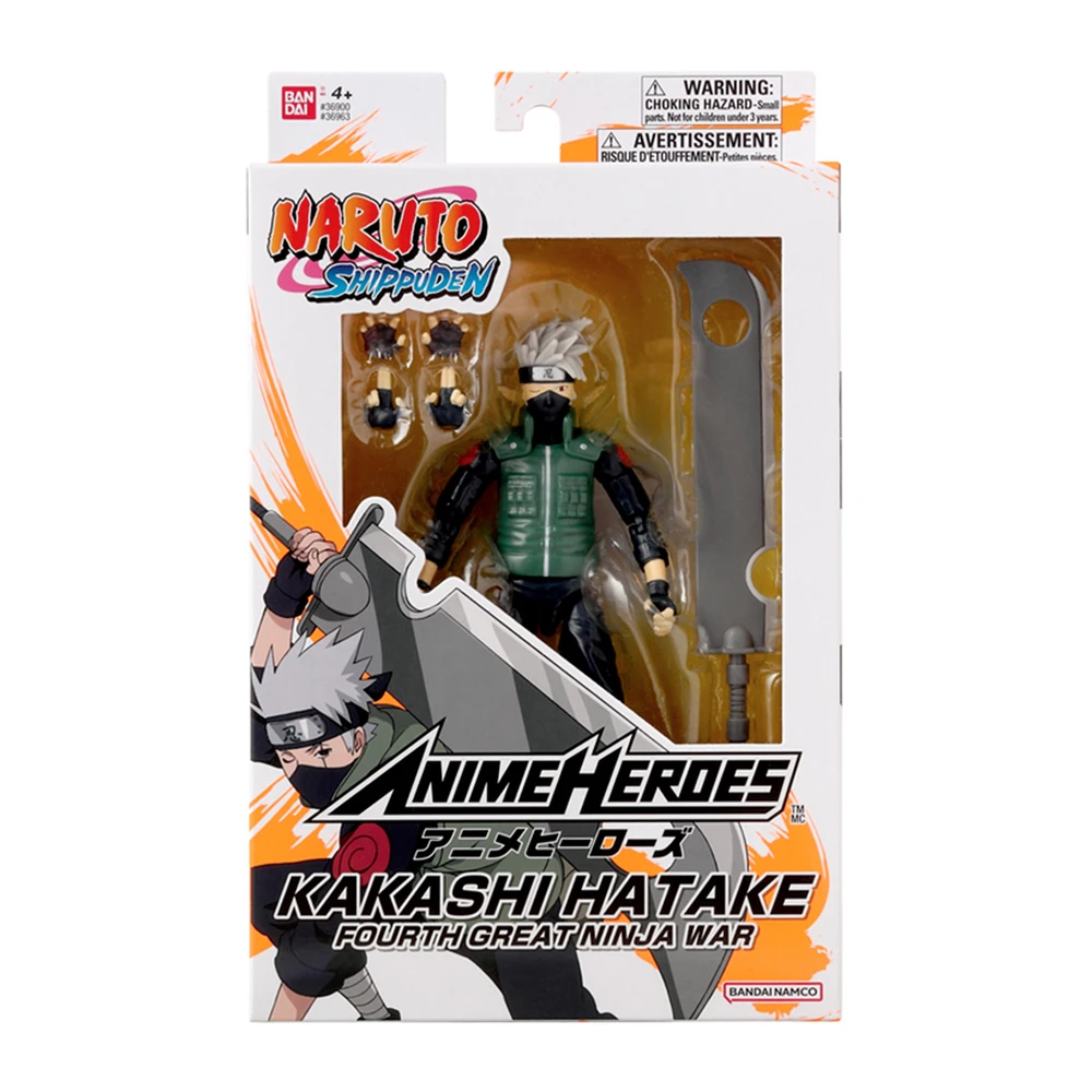 Anime Heroes - Naruto Shippuden - Figurine Manga Anime heroes 17cm - Kakashi Hatake (Fourth Great Ninja War) – Image 3
