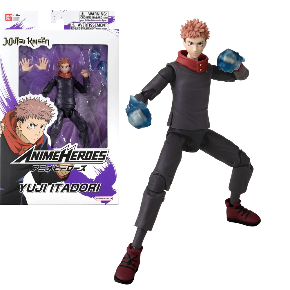 Anime Heroes - Jujutsu Kaisen - Figurine articulée Anime Heroes 17 cm - Itadori Yuji