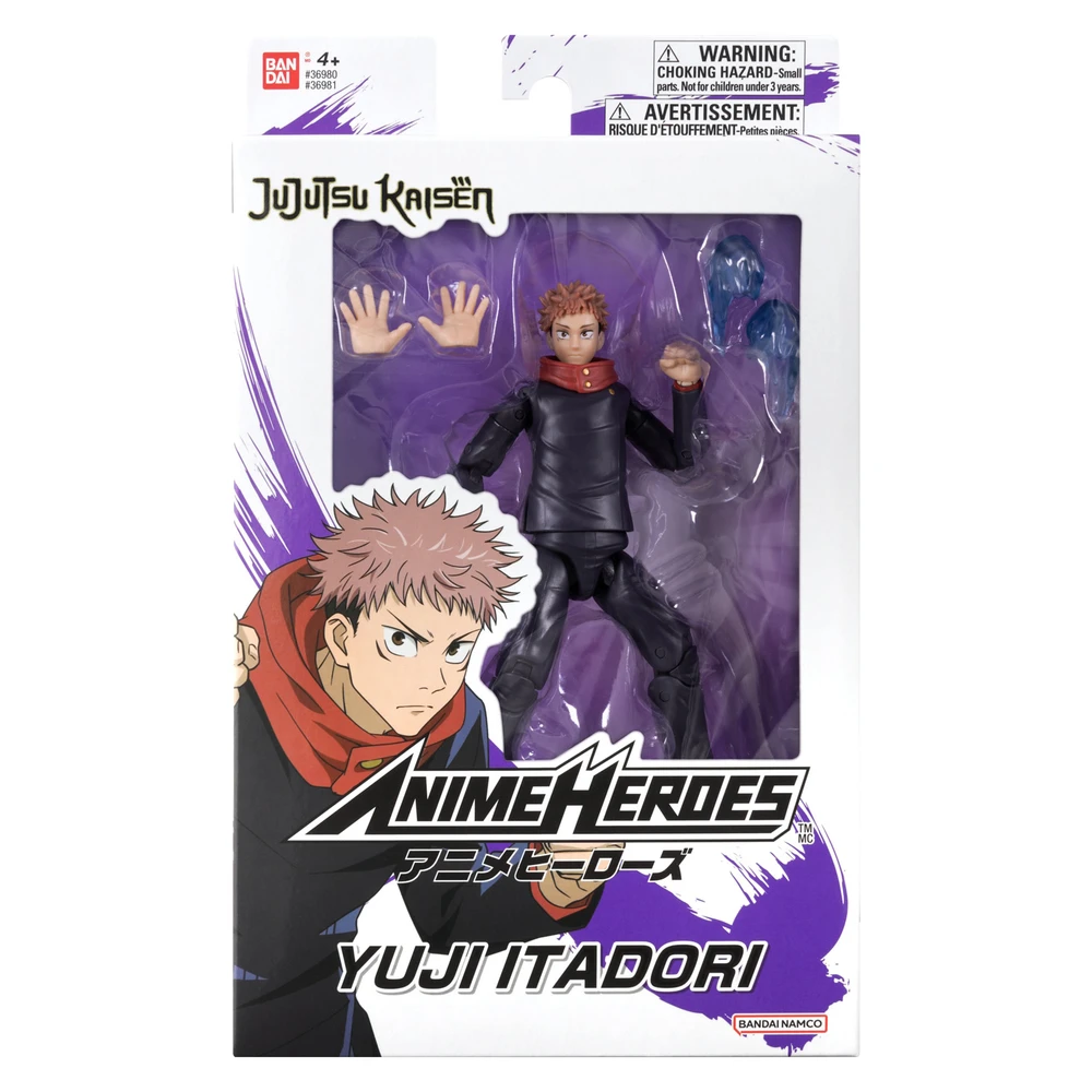 Anime Heroes - Jujutsu Kaisen - Figurine articulée Anime Heroes 17 cm - Itadori Yuji – Image 5
