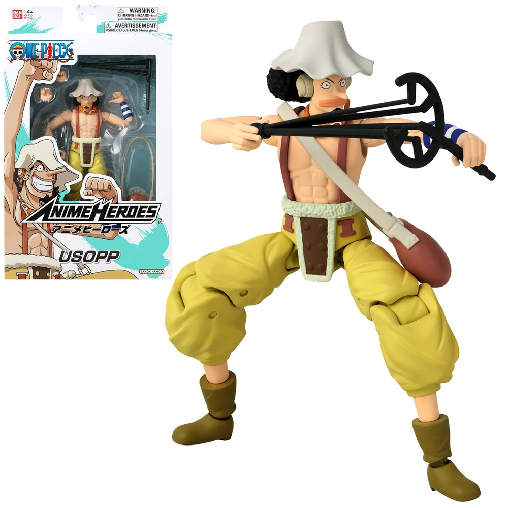 Anime Heroes - One Piece - Figurine Anime Heroes 17 cm - Usopp