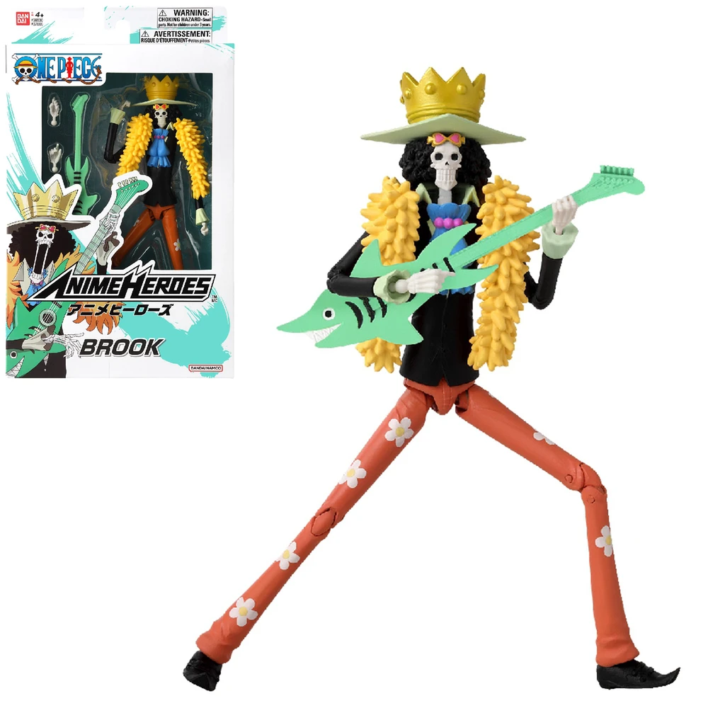Anime Heroes - One Piece - Figurine Anime Heroes 17 cm - Brook