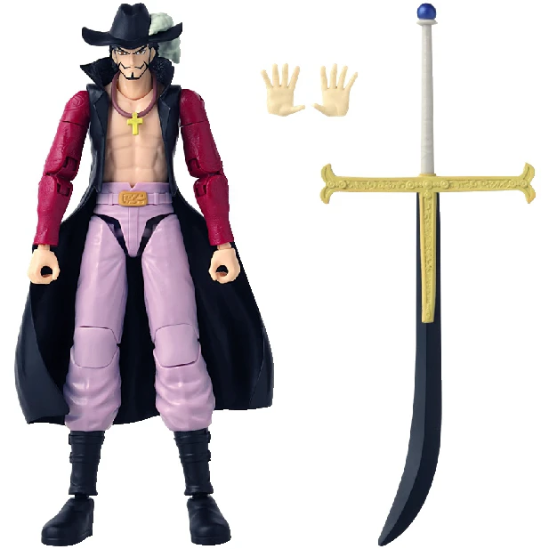 Anime Heroes - Figurine One Piece - Figurine Mihawk 17 cm – Image 3