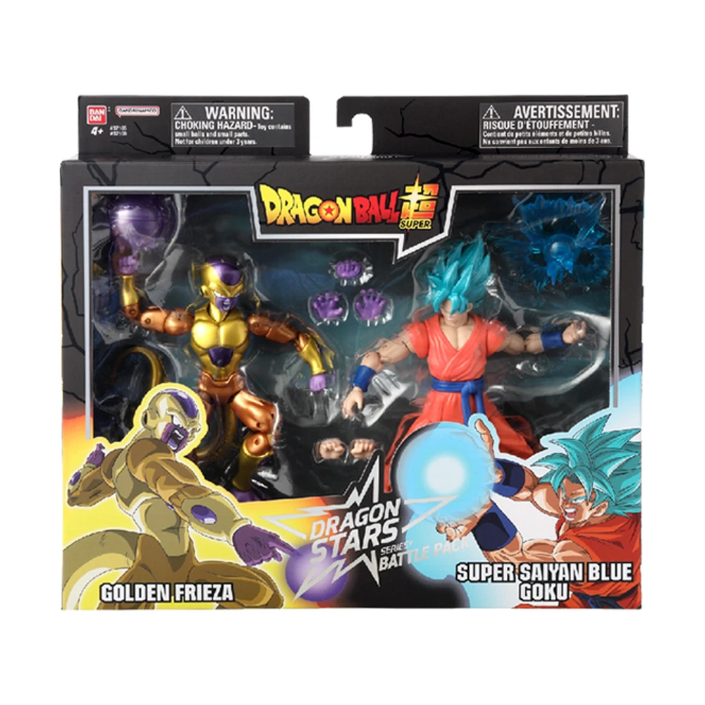 Dragon Ball Super - Figurines Dragon Stars 17cm - Battle Pack - Golden Freezer vs Super Saiyan Blue Goku Dragon Ball - Pack de 2 figurines – Image 3