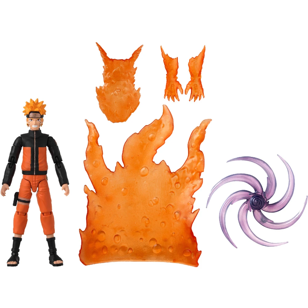 Anime Heroes Beyond - Naruto Shippuden - Figurine Anime Heroes Beyond 17 cm - Figurine articulée Naruto Uzumaki Transformation Kyubi – Image 2