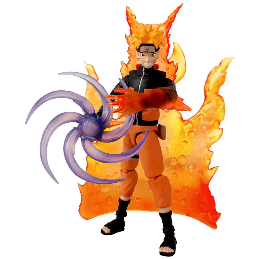 Anime Heroes Beyond - Naruto Shippuden - Figurine Anime Heroes Beyond 17 cm - Figurine articulée Naruto Uzumaki Transformation Kyubi – Image 3