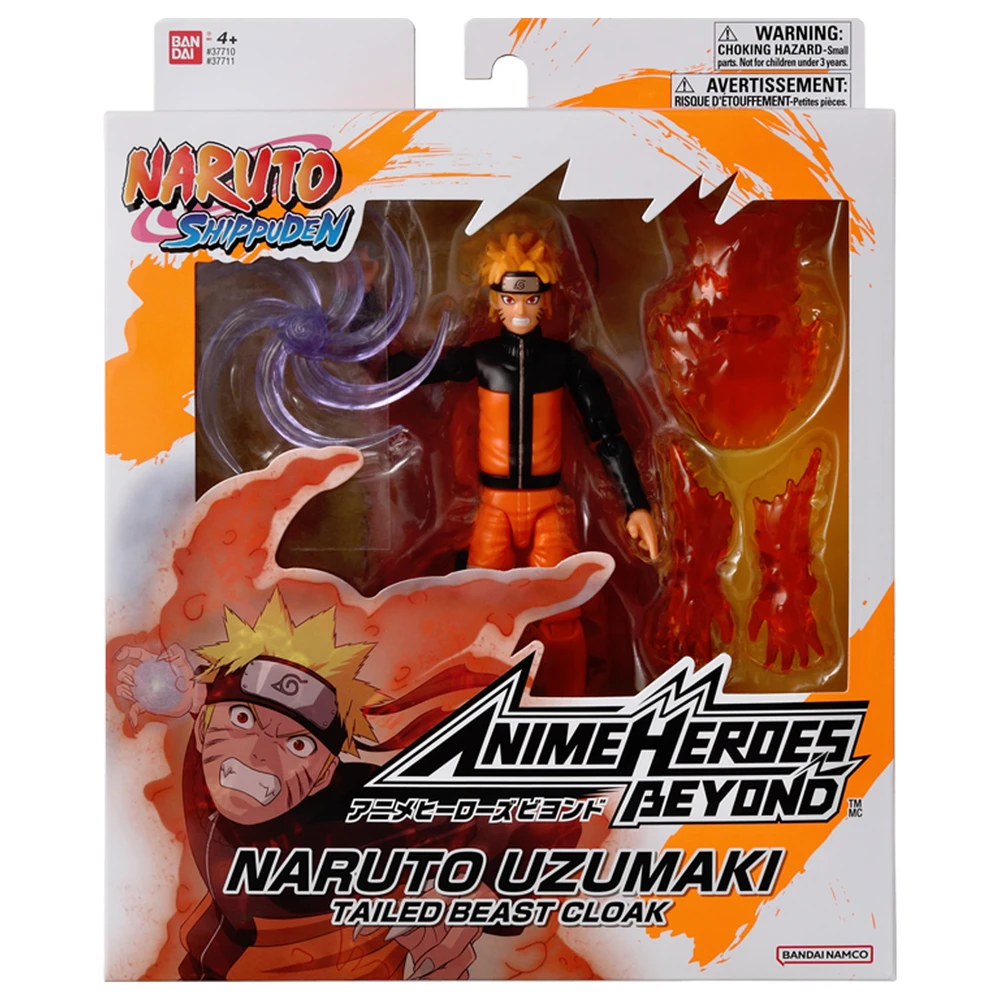 Anime Heroes Beyond - Naruto Shippuden - Figurine Anime Heroes Beyond 17 cm - Figurine articulée Naruto Uzumaki Transformation Kyubi – Image 8