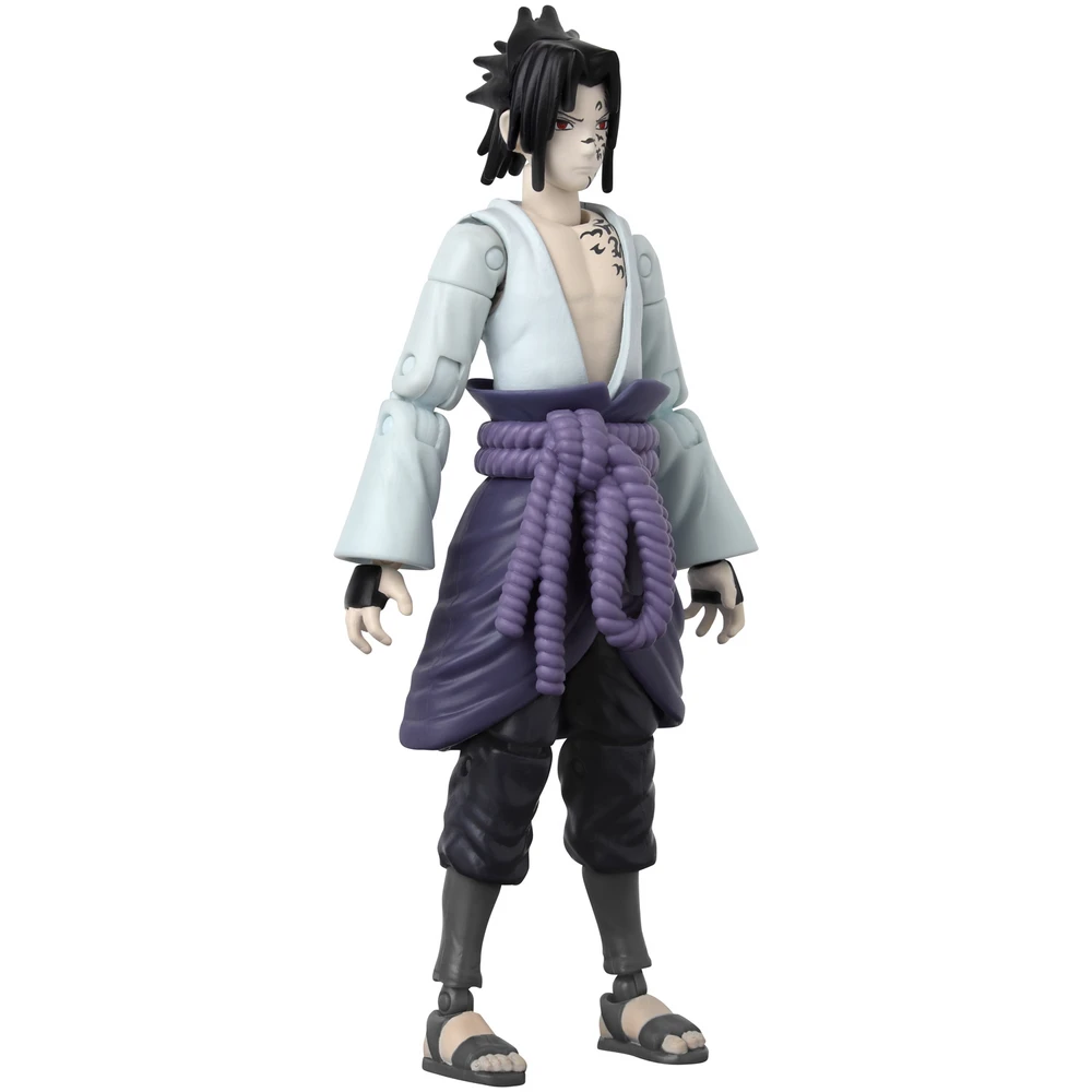 Anime Heroes Beyond - Naruto Shippuden - Figurine Anime Heroes Beyond 17 cm - Figurine articulée Sasuke Uchiha - Transformation Marque Maudite: État 1 – Image 6