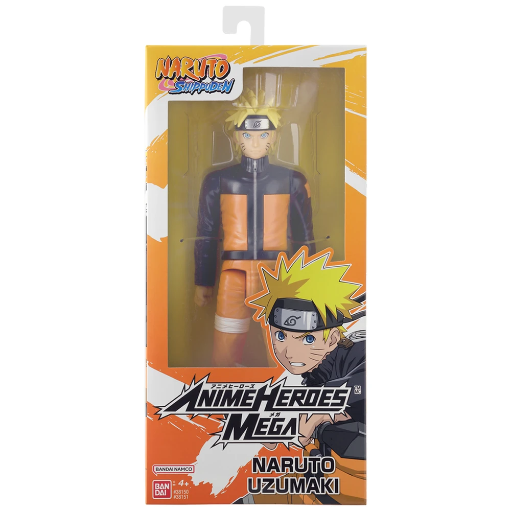 Anime Heroes - Naruto Shippuden - Figurine Anime Heroes Mega 30 cm - Naruto Uzumaki – Image 5