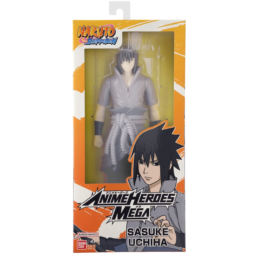 Anime Heroes - Naruto Shippuden - Figurine Anime Heroes Mega 30 cm - Sasuke Uchiwa – Image 5