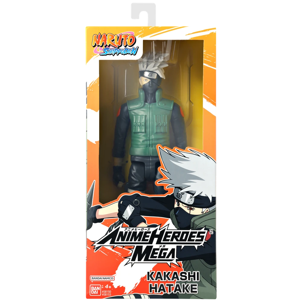 Anime Heroes - Naruto Shippuden - Figurine Anime Heroes Mega 30 cm - Kakashi Hatake – Image 4