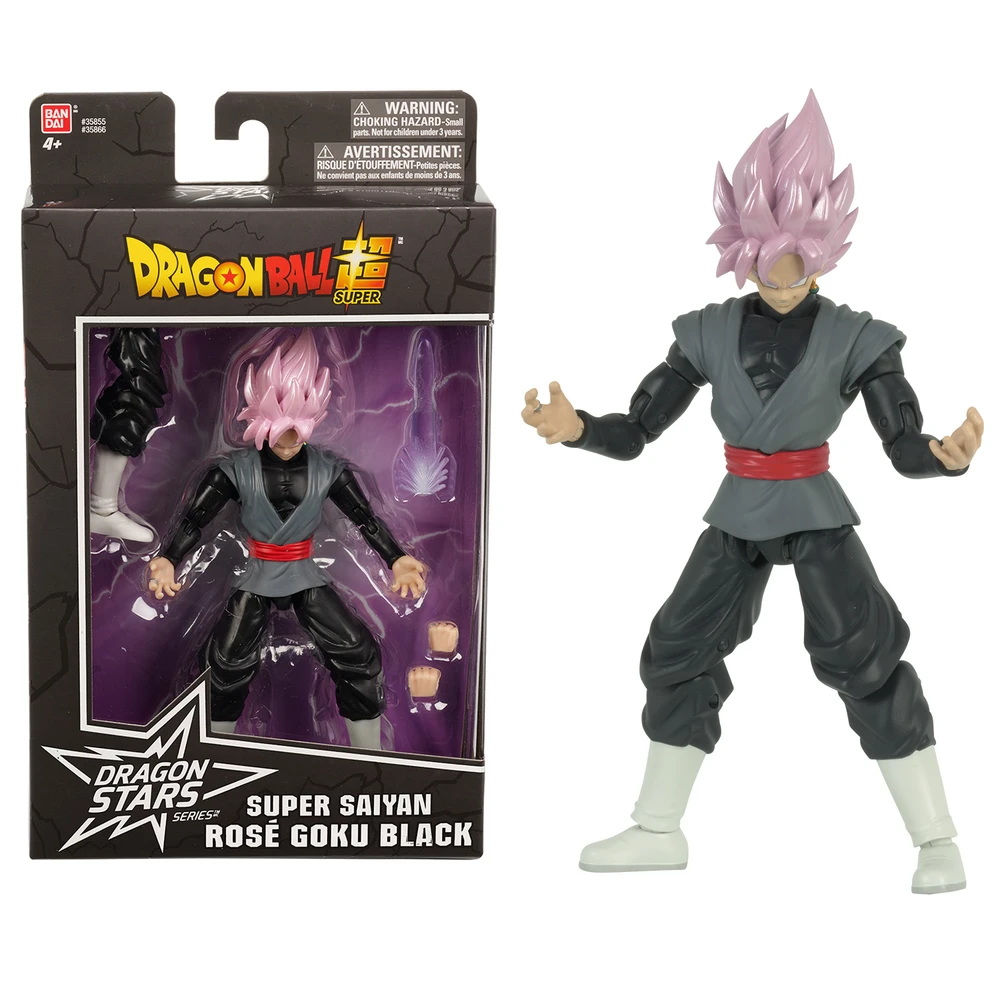 Bandai - Dragon Ball Super - Figurine Dragon Stars 17 cm - Super Saiyan Rosé Goku Black