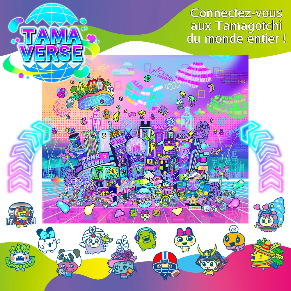 Bandai – Tamagotchi Uni – Tamagotchi connecté avec bracelet montre - Modèle Rose – Image 5
