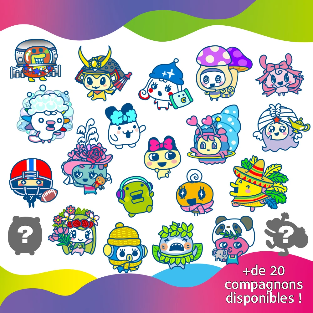 Bandai – Tamagotchi Uni – Tamagotchi connecté avec bracelet montre - Modèle Rose – Image 6