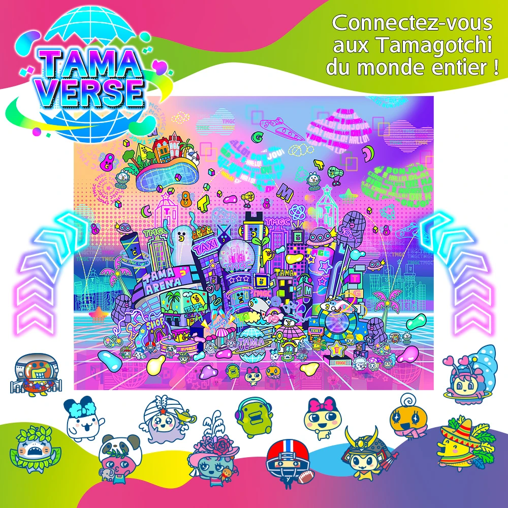 Bandai – Tamagotchi Uni – Tamagotchi connecté bracelet montre - Modèle Violet – Image 5