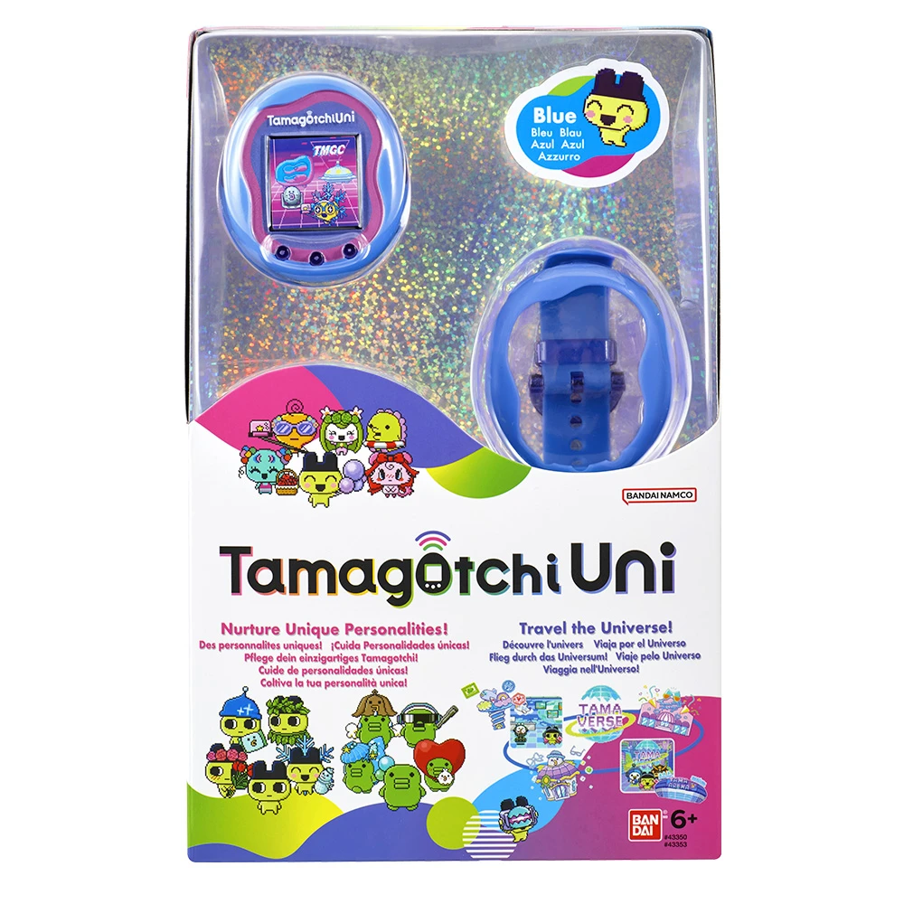 Bandai – Tamagotchi Uni – Tamagotchi connecté avec bracelet montre - Modèle Bleu – Image 8