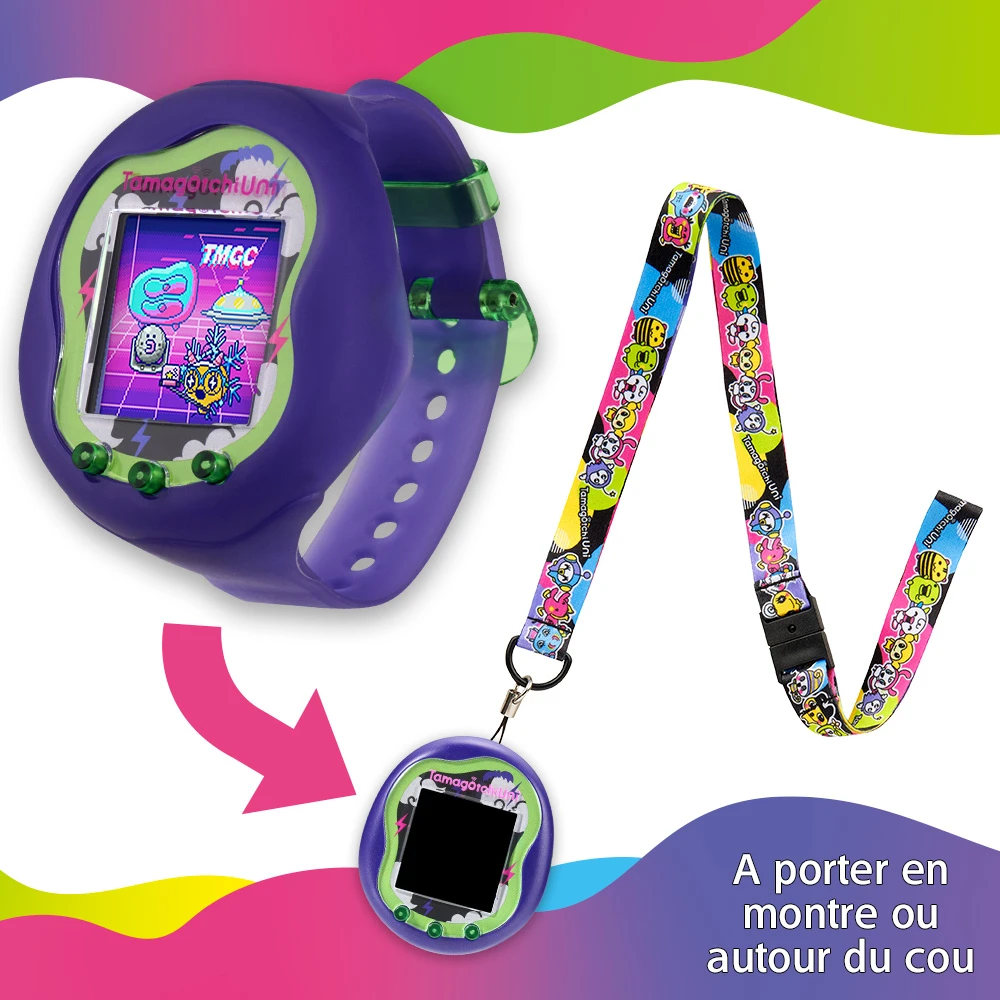 Bandai – Tamagotchi Uni – Tamagotchi Connecté avec Bracelet Montre - Modèle Monster – Image 3