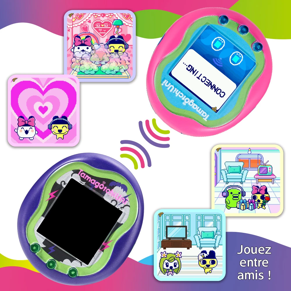 Bandai – Tamagotchi Uni – Tamagotchi Connecté avec Bracelet Montre - Modèle Monster – Image 4
