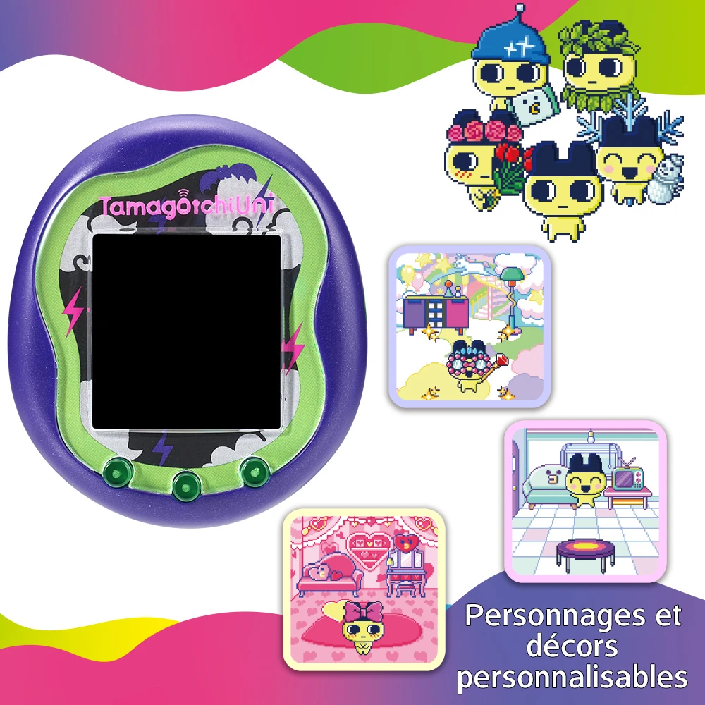 Bandai – Tamagotchi Uni – Tamagotchi Connecté avec Bracelet Montre - Modèle Monster – Image 5