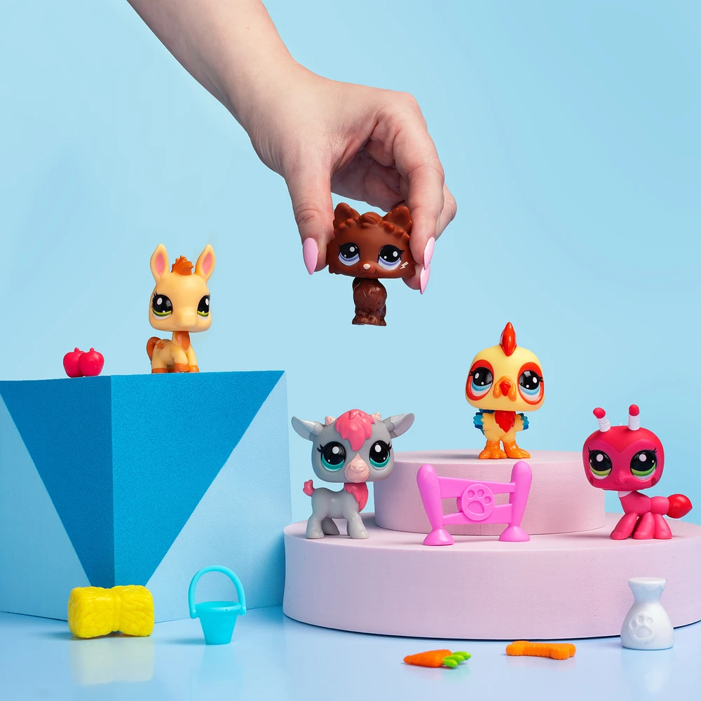 Littlest Pet Shop - Collector Set Thème de la ferme 5 animaux et accessoires – Image 4