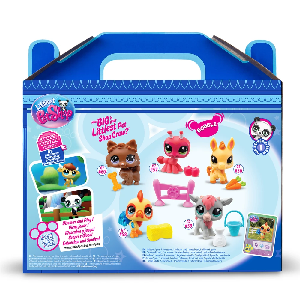 Littlest Pet Shop - Collector Set Thème de la ferme 5 animaux et accessoires – Image 5
