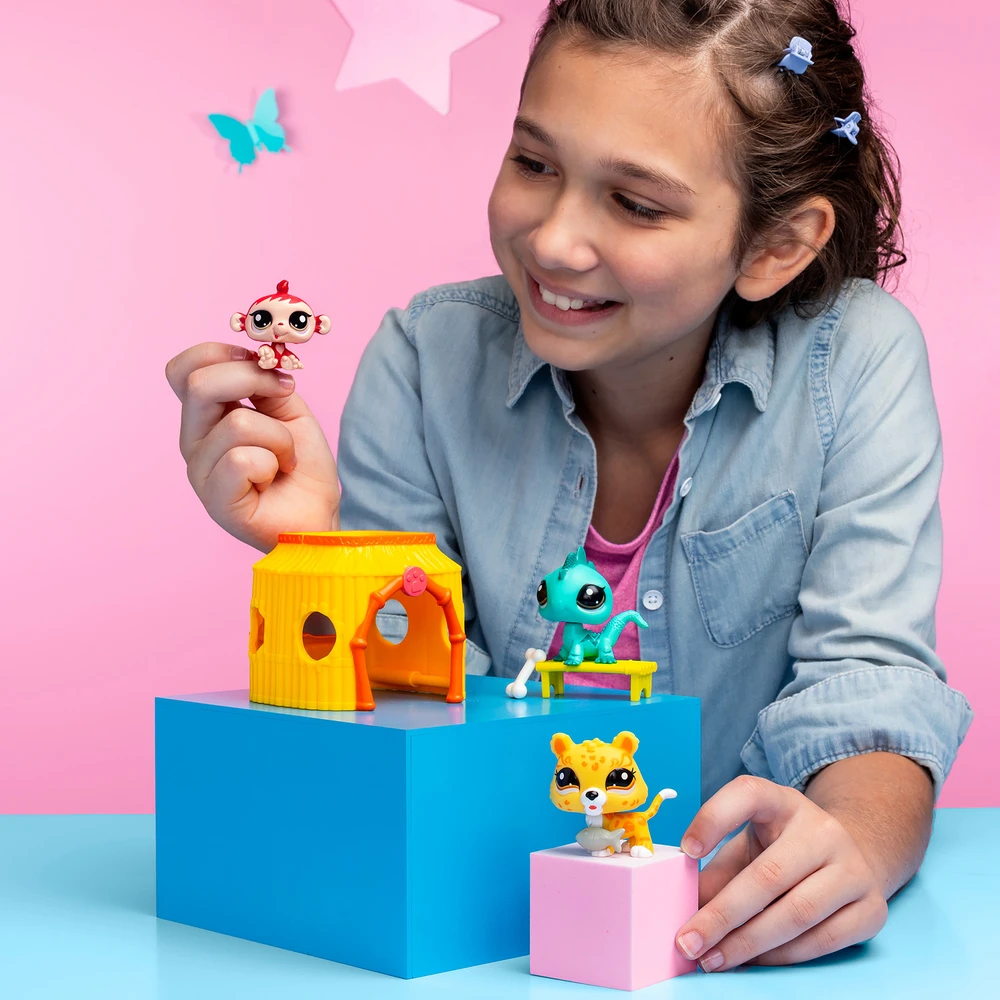 Littlest Pet Shop - Pack Tiki Jungle - 3 animaux et accessoires – Image 4