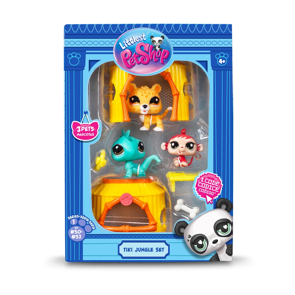 Littlest Pet Shop - Pack Tiki Jungle - 3 animaux et accessoires – Image 6