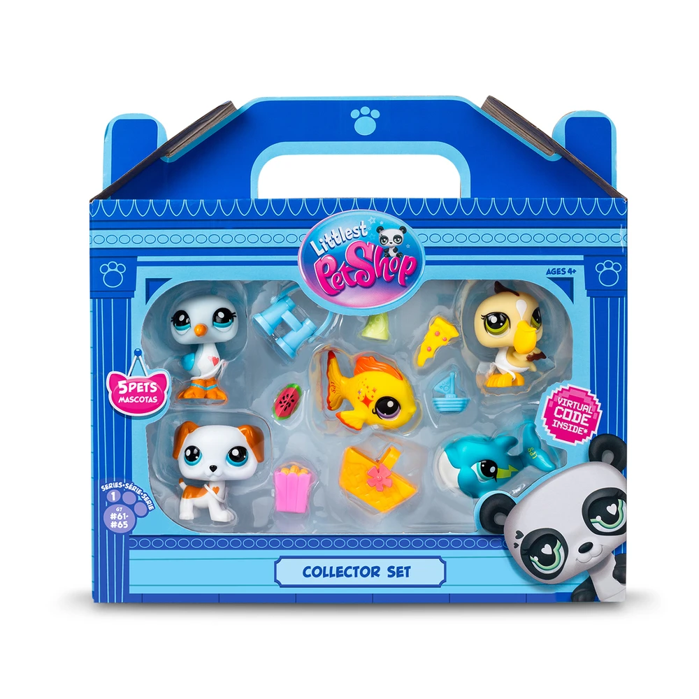 Littlest Pet Shop - Collector Set Thème Plage - 5 animaux et accessoires – Image 4