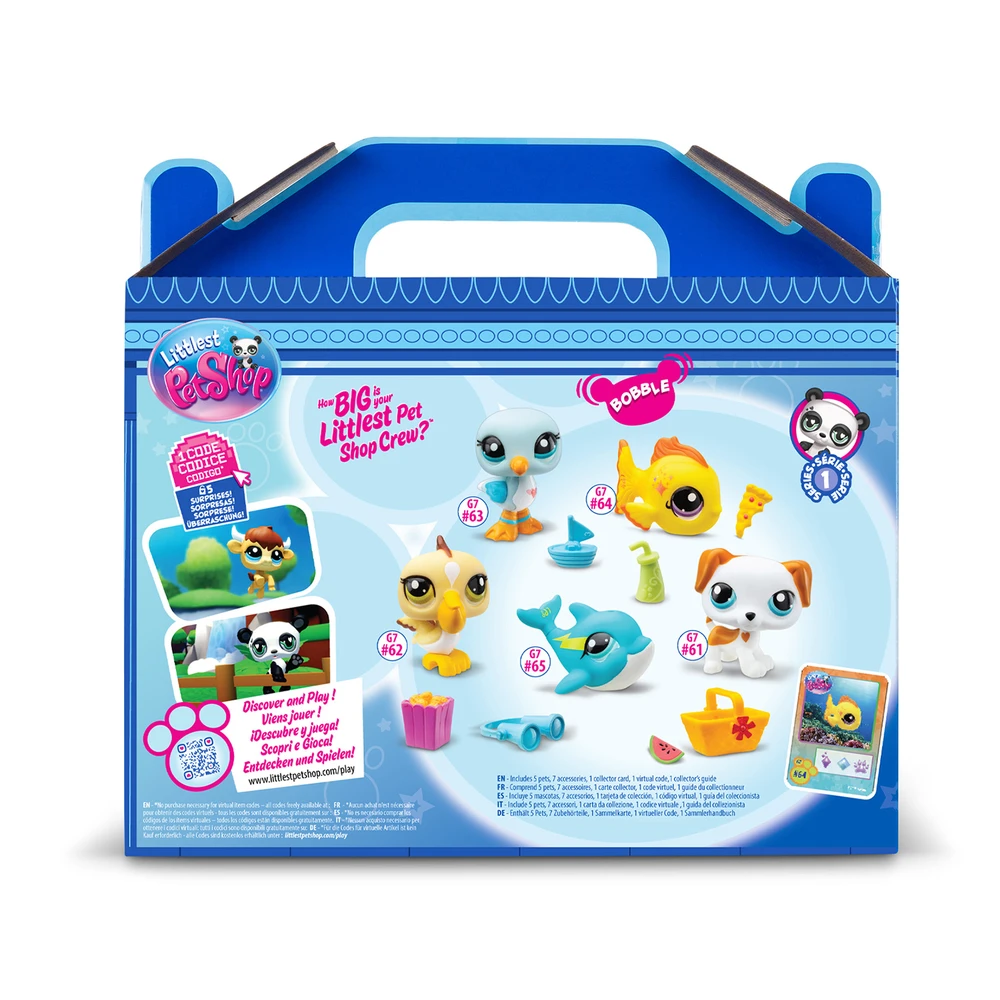 Littlest Pet Shop - Collector Set Thème Plage - 5 animaux et accessoires – Image 5