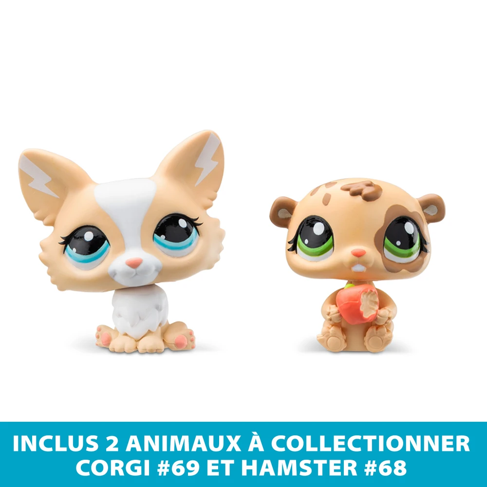 Littlest Pet Shop - Coffret Fun Factory - Ensemble de jeu Pet Shop avec 2 animaux, décor et accessoires – Image 4