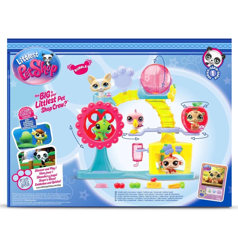 Littlest Pet Shop - Coffret Fun Factory - Ensemble de jeu Pet Shop avec 2 animaux, décor et accessoires – Image 7