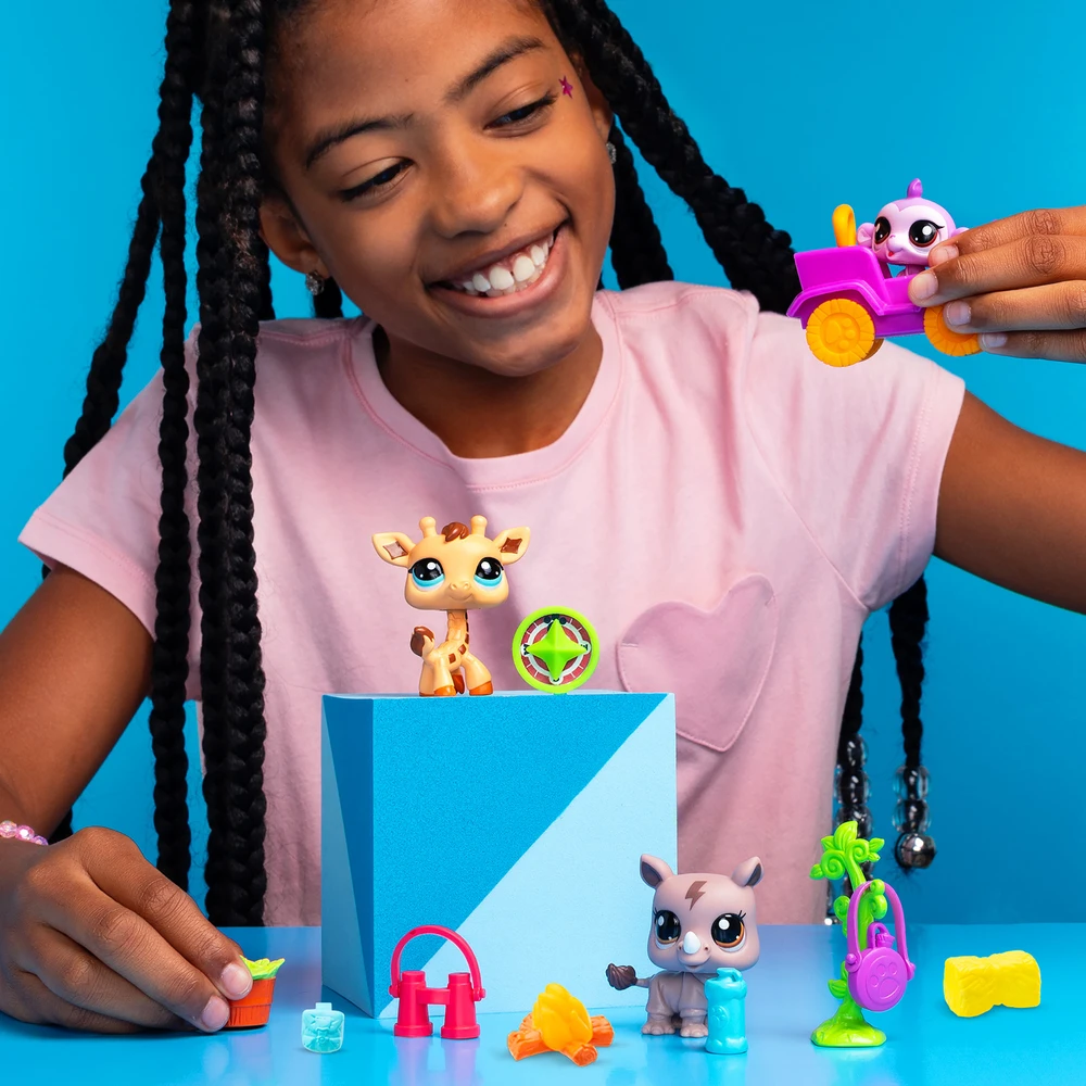 Littlest Pet Shop - Pack Safari - 3 animaux et accessoires – Image 3