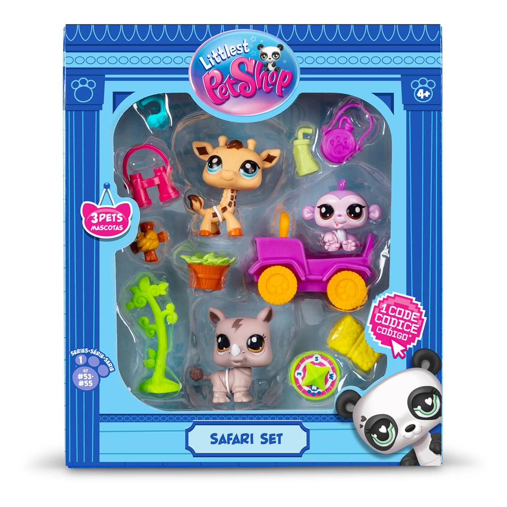 Littlest Pet Shop - Pack Safari - 3 animaux et accessoires – Image 5