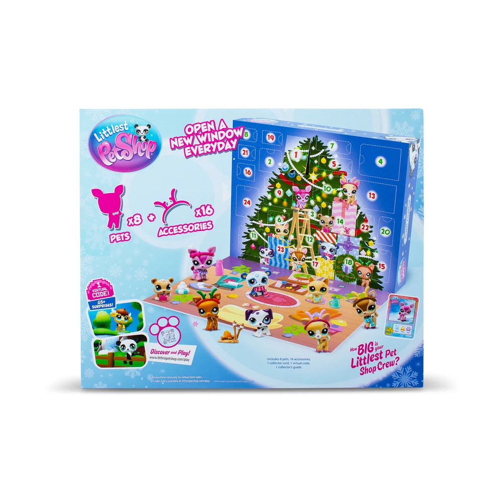 Littlest Pet Shop - Calendrier de l'Avent des Pet Shop - 8 Pet Shop et 16 accessoires - Calendrier 24 cases – Image 3