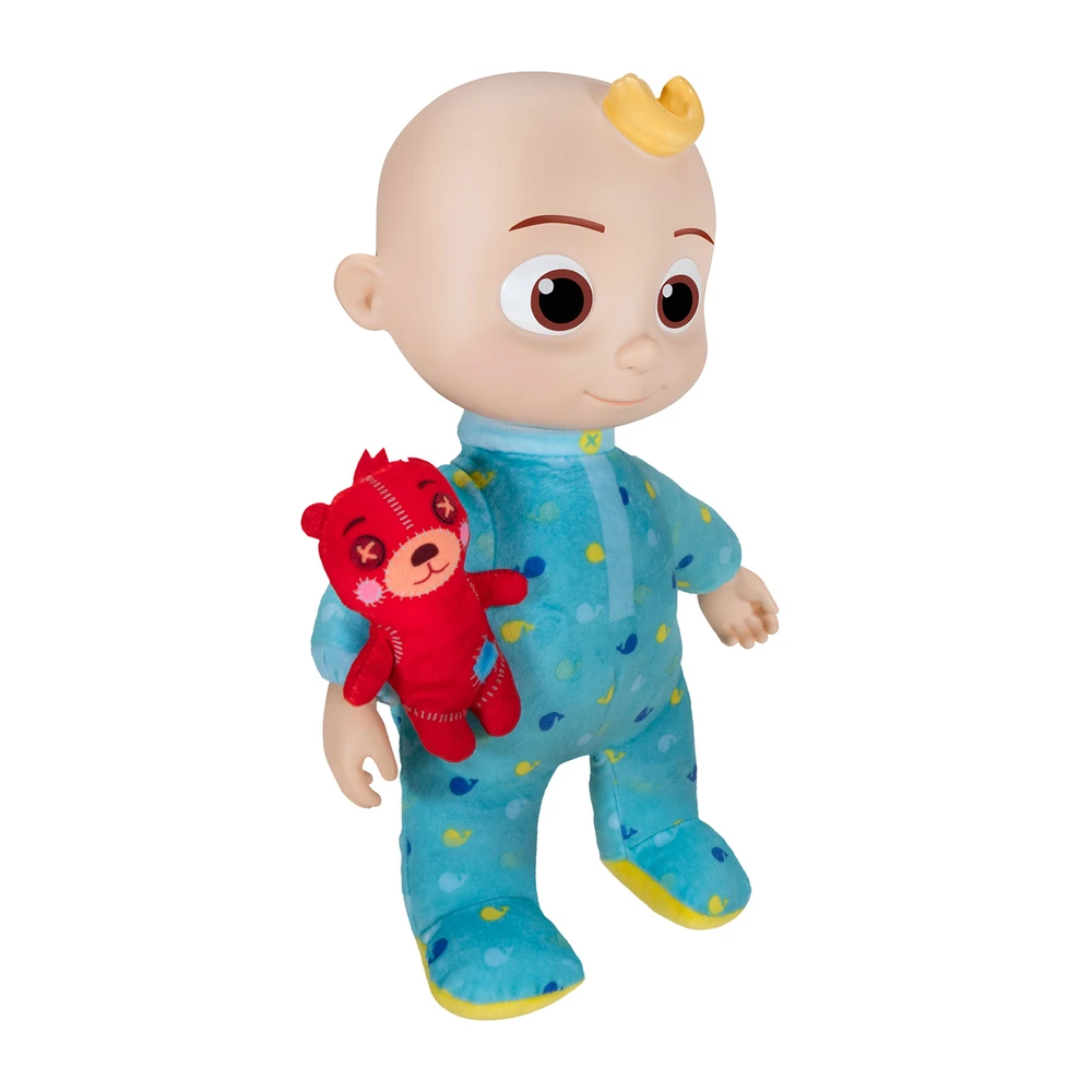 CoComelon - Bébé musical JJ - doudou / poupée 30 cm qui joue la chanson "Yes yes bed time" – Image 2