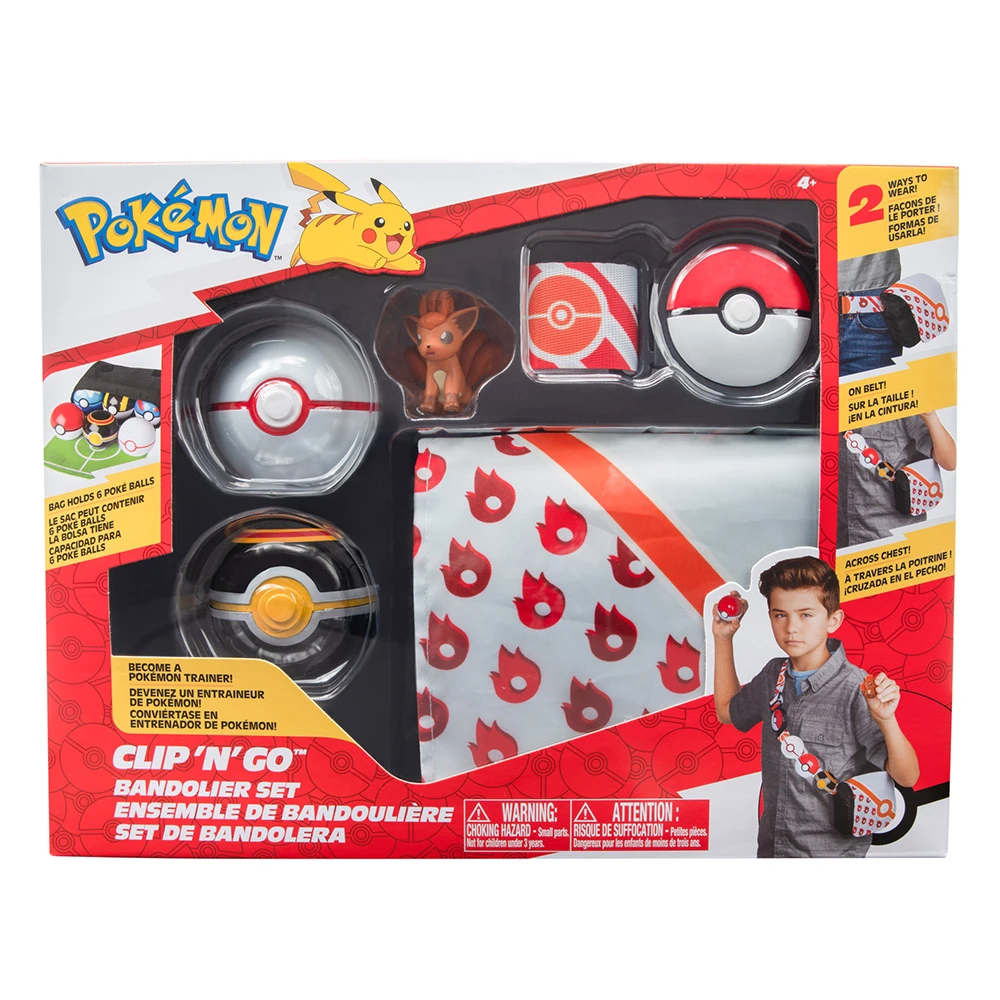 Pokémon - Sac bandoulière du dresseur - Univers de Jeu le monde Pokémon à fonctions – Image 2