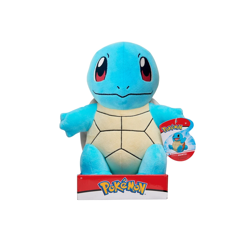 Pokémon - Peluche Carapuce (Squirtle) - Peluche 30 cm toute douce – Image 3