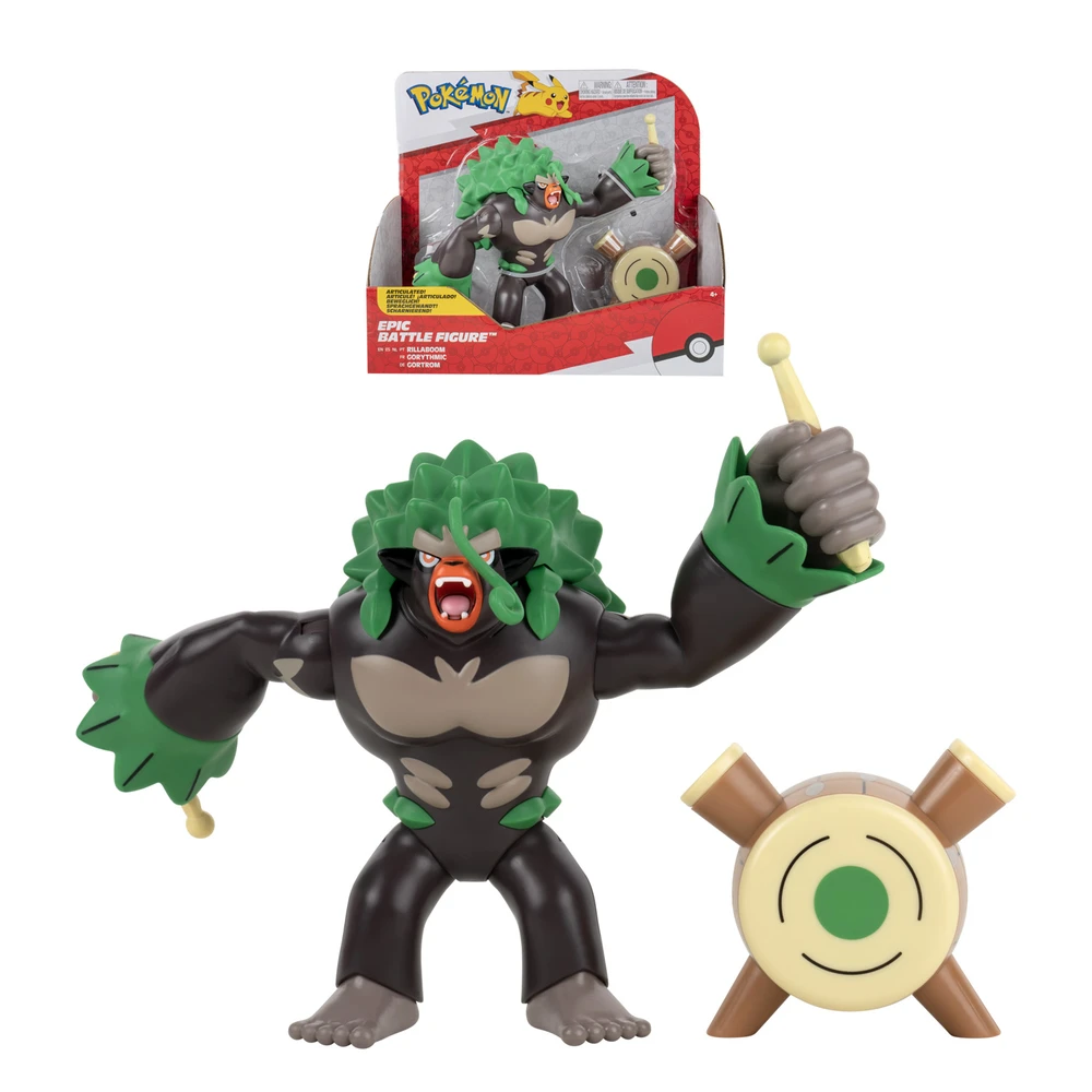 Pokémon - Figurine légendaire 30 cm - Gorythmic