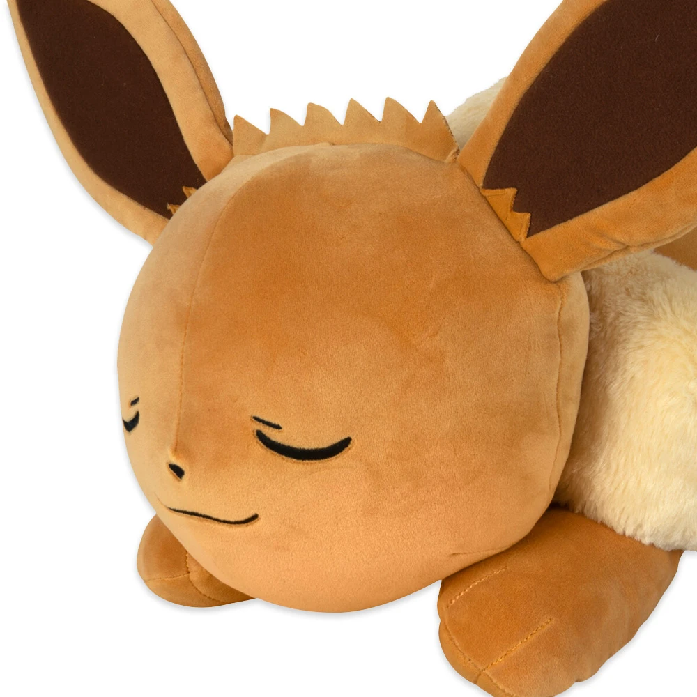 Pokémon - Peluche Evoli (Eevee) qui dort - Peluche Pokémon 40cm toute douce – Image 6