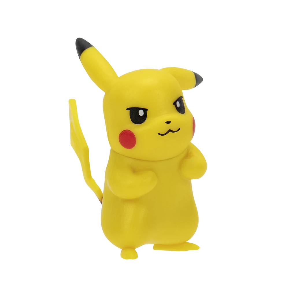 Pokémon - Pack de 6 figurines Pokémon - Vague 3 - Coffret de mini-figurines Pikachu, Carapuce, Salamèche, Bulbizare, Mimiqui, Toxizap – Image 4